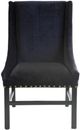 Nest Home Collections Josh Matte Black Arm Chair-2