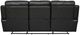 Homelegance® Marille Black Double Manual Reclining Sofa-4