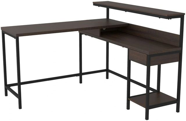 Signature Design by Ashley® Camiburg Warm Brown Storage L-Desk-0