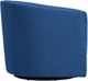 Elements International Stanton Mercer Navy Swivel Chair-2