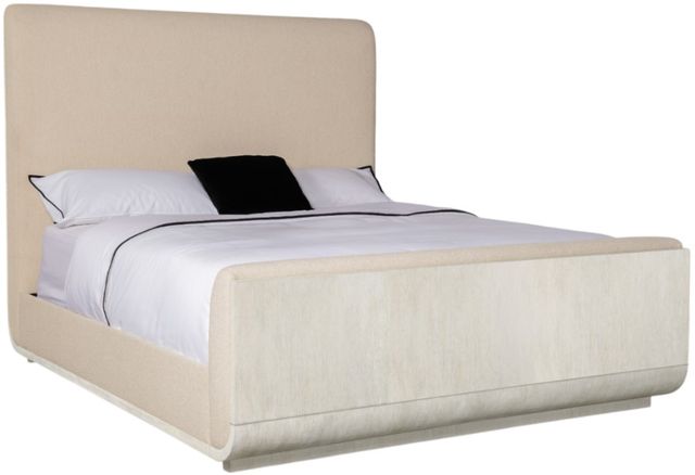 Hooker® Furniture Modern Mood Diamond/Inverness Natural King Upholstered Panel Bed-0