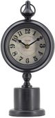 A & B Home Black Iron Clock-0