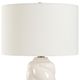 Uttermost® Anneli White Swirl Table Lamp-2