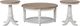 Liberty Furniture Turnberry Park 3-Piece Toasted Oat/Washed White Optional Occasional Table Set-0