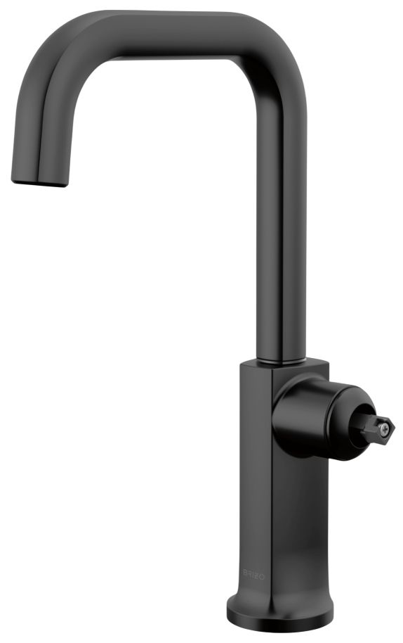 Brizo  Kintsu® Matte Black Bar Faucet with Square Spout-0