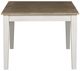 Liberty Furniture Summerville Wirebrushed Gray Rectangular Dining Table with Soft White Wash Base-4