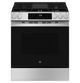 GE® 500 Series 30" Stainless Steel Slide In Gas Range-0