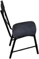 Furniture of America® Brixton 2-Piece Black/Gray Dining Side Chair Set-1