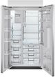 Sub-Zero® Classic 42" 24 Cu. Ft. Stainless Steel Smart Side-by-Side Refrigerator with Ice Maker and Water Dispenser-2