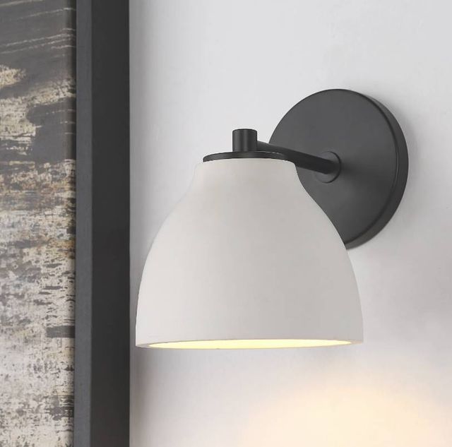 Renwil® Lena Powder Coated Matte Black Wall Scone-4