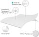 Malouf® Tite® Five 5ided® Split King Mattress Protector with Tencel™ + Omniphase®-4
