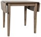 Jofran Inc. Eastern Tides Brushed Bisque Drop Leaf Dining Table-0