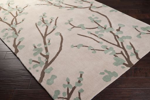 Surya Hudson Park Botanical 5'x8' Area Rug-1