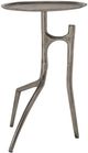 Renwil® Tosca Antique Nickel Side Table-0