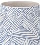 Currey & Company Blue Zag Blue/White Large Vase-1