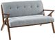Olliix by INK+IVY Seafoam Rocket Loveseat-1