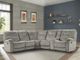 Parker House® Cooper 6-Piece Shadow Natural Manual Reclining L-Shape Sectional-2