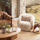 Classic Home Adley Sand Swivel Chair-1