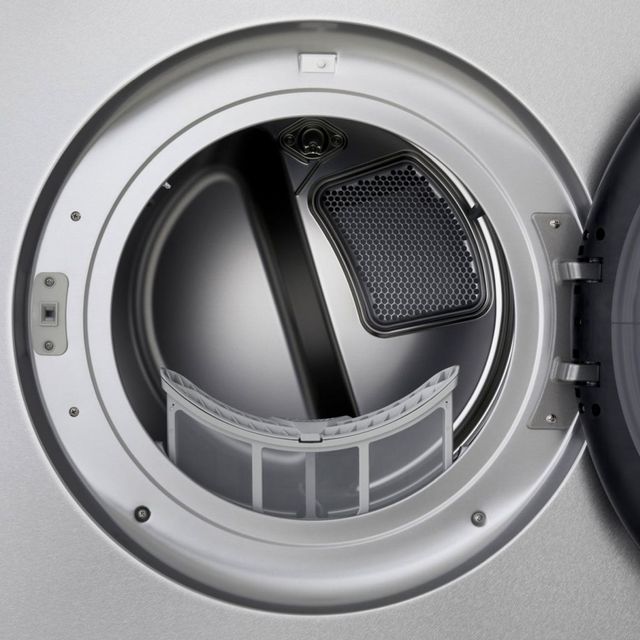 LG Signature 9.0 Cu. Ft. Brushed Platinum Steel Smart Front Load Electric Dryer-6