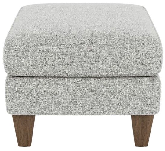 Flexsteel® Westside Silver Glacier Ottoman-2