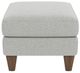 Flexsteel® Westside Silver Glacier Ottoman-2