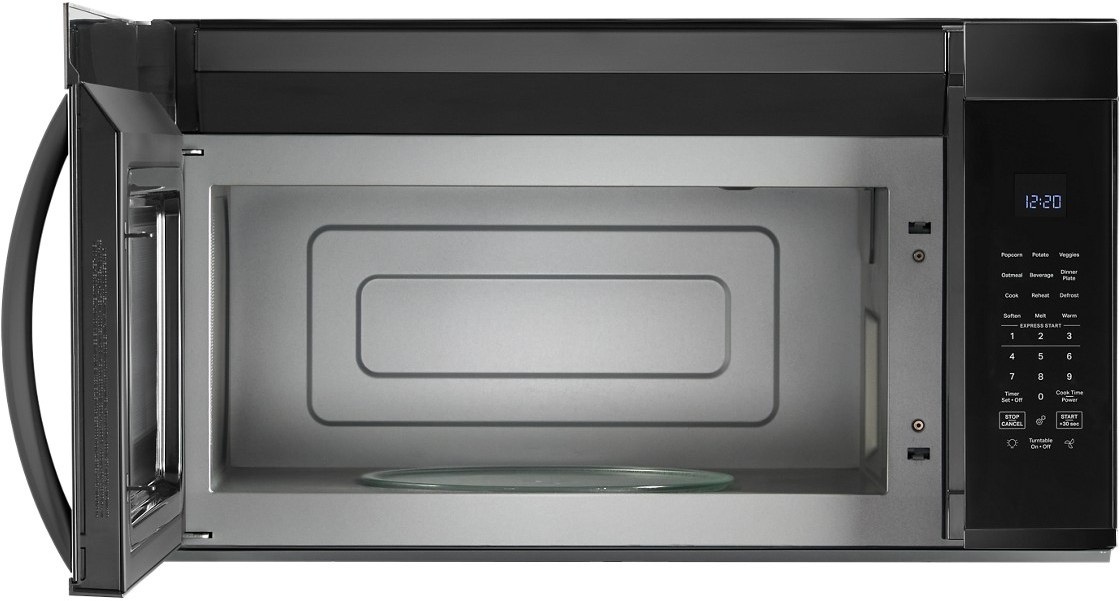 Whirlpool® 1.9 Cu. Ft. Black Over the Range Microwave