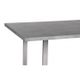 Armen Living Fenton Gray 63" Dining Table-4