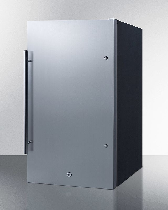 Summit® 3.1 Cu. Ft. Stainless Steel Under the Counter Refrigerator-1