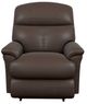 La-Z-Boy® Reed Walnut Leather Power Wall Recliner with Headrest and Lumbar-1