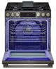 LG 30" Black Stainless Steel Smart Slide-In Gas Range with ProBake Convection® and InstaView®-2
