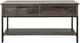 International Furniture Direct Dark Mita Black Sofa Table-0