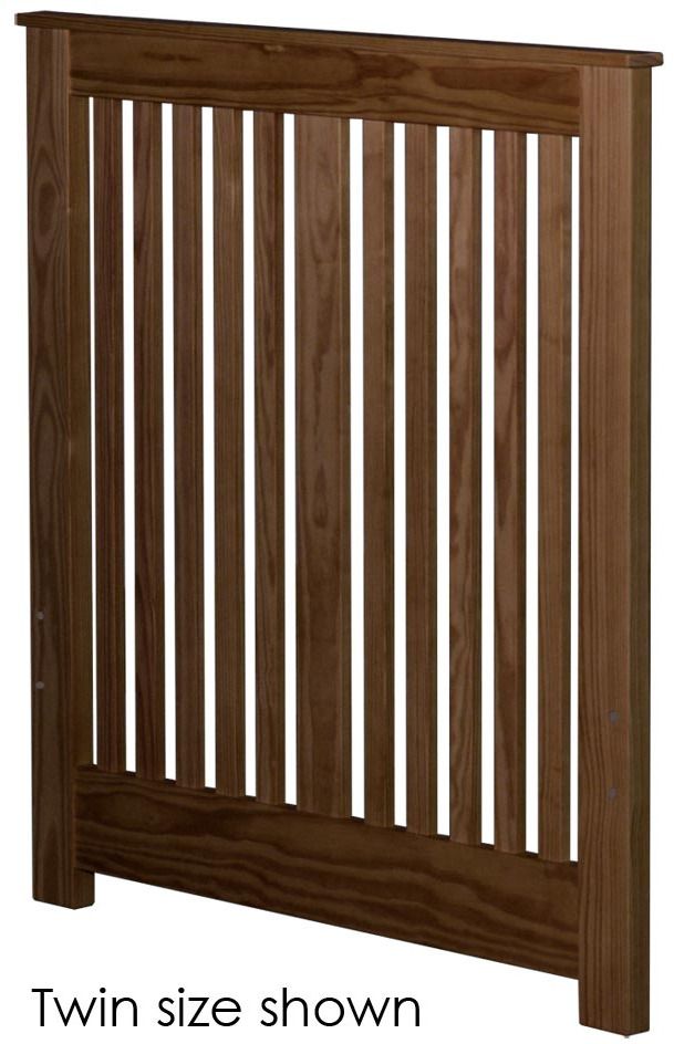 Crate Designs™ Furniture Brindle Twin Shaker Style Headboard-0