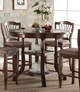 New Classic® Home Furnishings Bixby Espresso Counter Height Dining Table-2