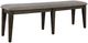 Liberty Furniture Double Bridge 6-Piece Dark Chestnut/Gray Optional Trestle Dining Set-3
