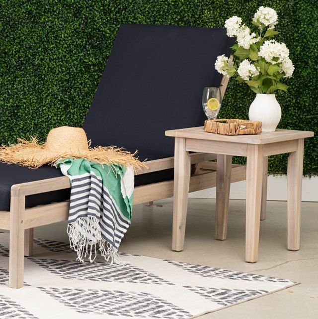 Linon Svana Natural Wooden Outdoor Side Table-1
