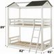 ACME Furniture Nadine Washed Gray/Weathered White Twin/Twin Youth Bunk Bed -2