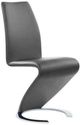 Global Furniture USA D9002 2-Piece Gray Dining Chair Set-1