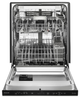 KitchenAid® 24" Stainless Steel with PrintShield™ Finish Built In Dishwasher-1