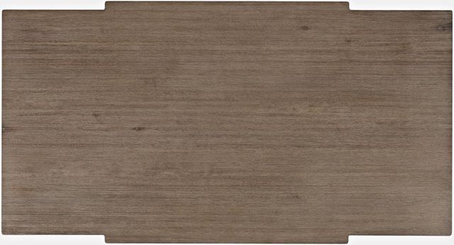 Jofran Inc. Grafton Farms Brown 3-Drawer Coffee Table with Antique White Base-2