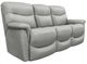 La-Z-Boy® James Dove Gray Power Reclining Sofa with Headrest and Lumbar-0