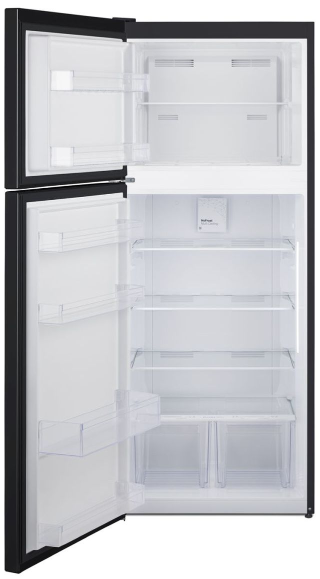 Summit® 28 in. 14.3 Cu. Ft. Black Counter Depth Top Freezer Refrigerator-2