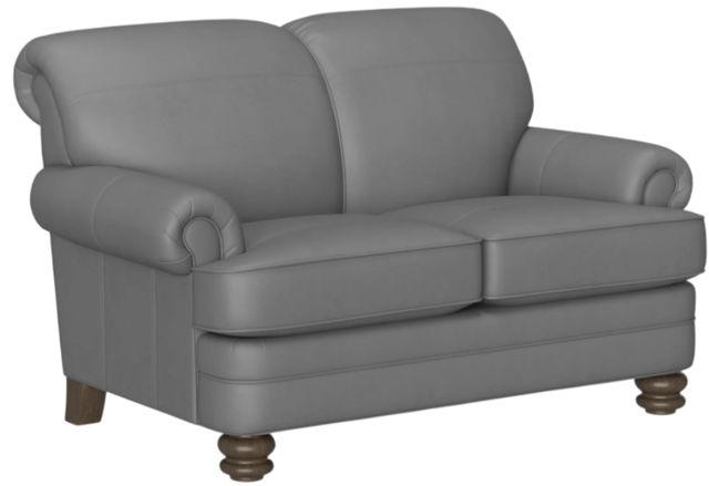 Flexsteel® Customizable Bay Bridge 60" Leather Loveseat-1