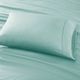 Olliix by Madison Park Seafoam California King 600 Thread Count 100% Pima Cotton Sheet Set-1