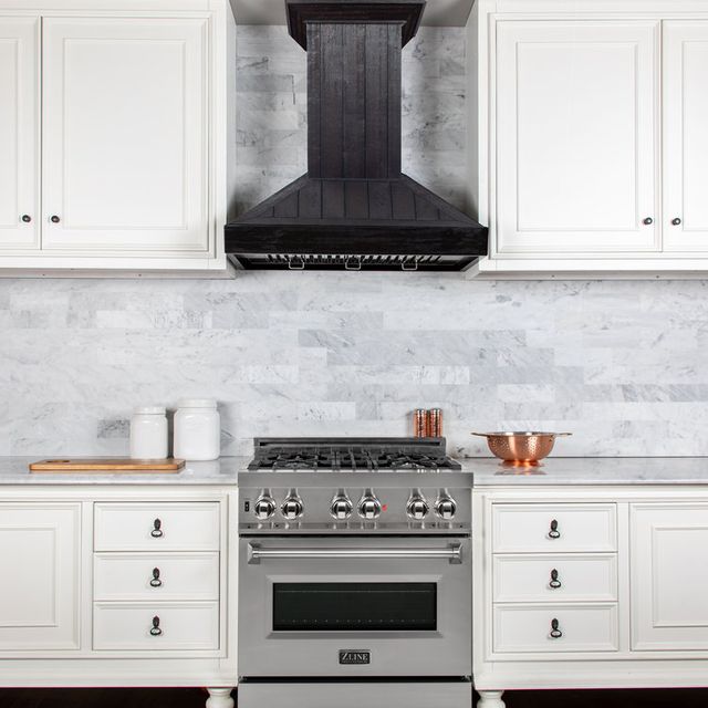 ZLINE 30" Wooden Wall Mount Range Hood-1