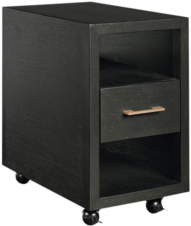 Bassett® Furniture HomeWork Dark Mocha Storage Cart-0