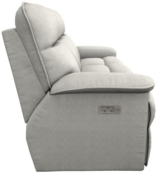La-Z-Boy® Jay Oatmeal Power Reclining Sofa with Headrest and Lumbar-2