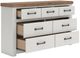Benchcraft® Savonport Brown/White Dresser-5