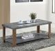 Mazin Furniture Oakbank Grey Stone Coffee Table with Rustic Oak Base-2