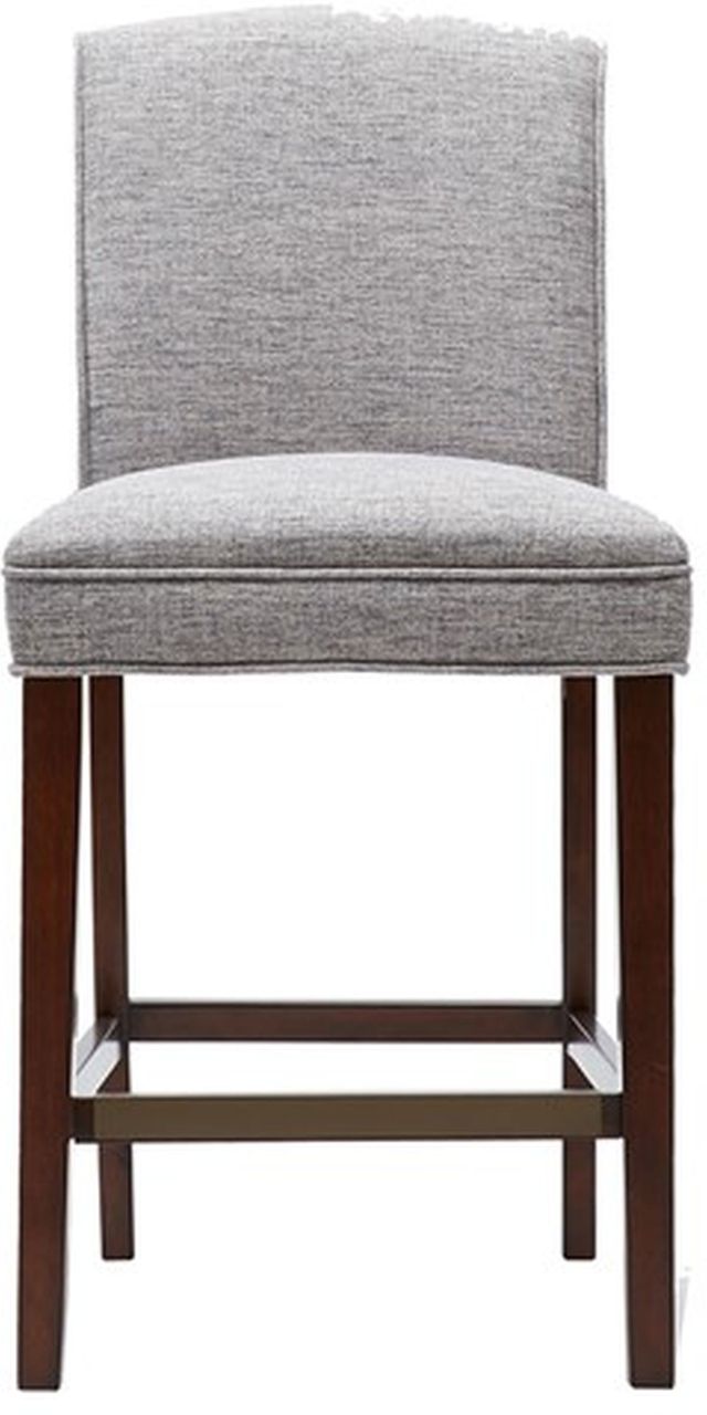 Olliix by Madison Park Grey Camel Counter Stool-1