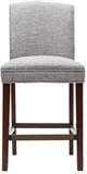 Olliix by Madison Park Grey Camel Counter Stool-1